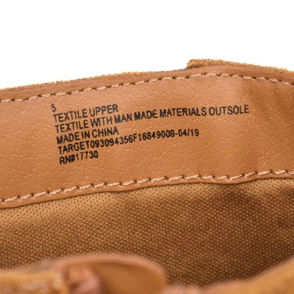 NWT Cat & Jack Girls Booties Chestnut Brown Sz 2,5 - Picture 7 of 8